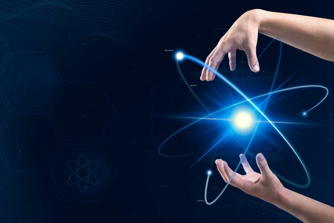 atom-biotechnology-nuclear-medicine-with-scientist-rsquo-s-hands-digital-transformation-remix Image by rawpixel.com on Freepik